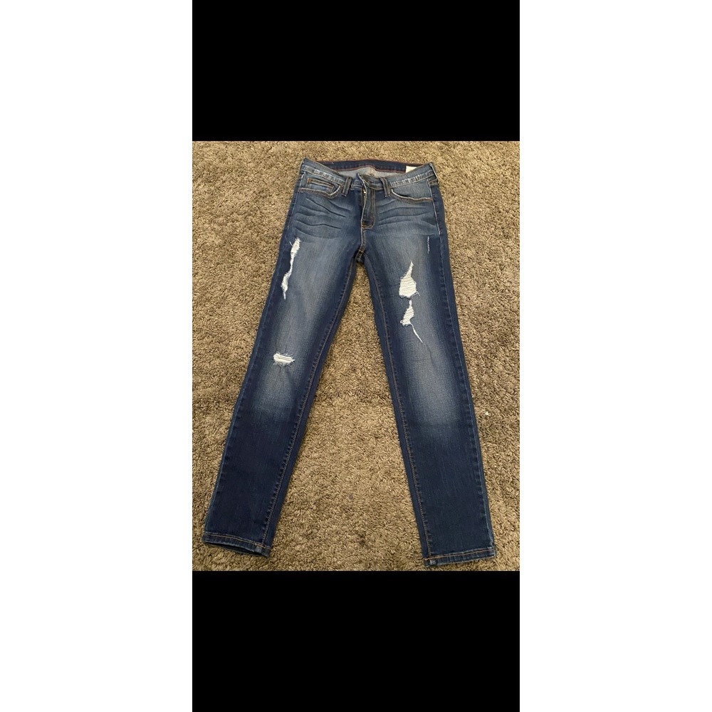 Angry Rabbit Jeans‎ Size 27/5 Distressed - Picture 2 of 5